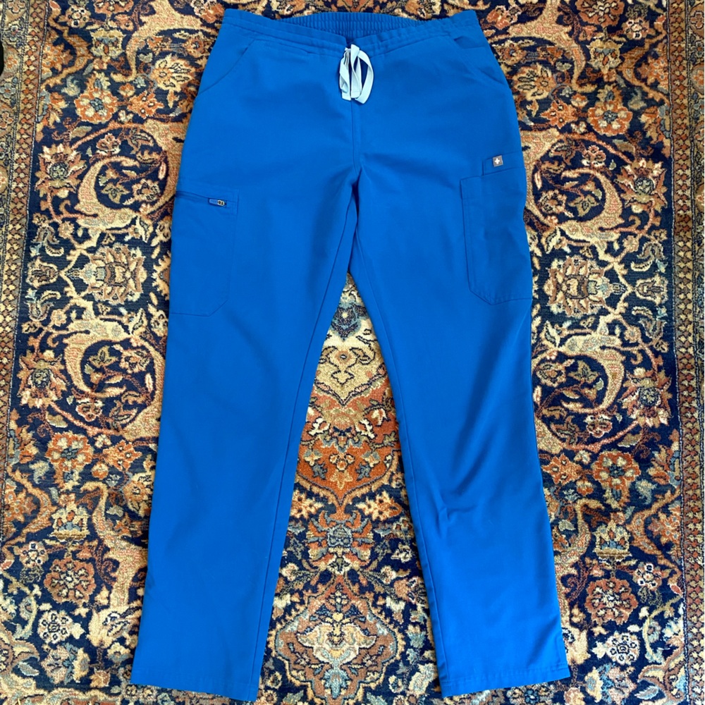 Yola Royal Blue Scrub Pants